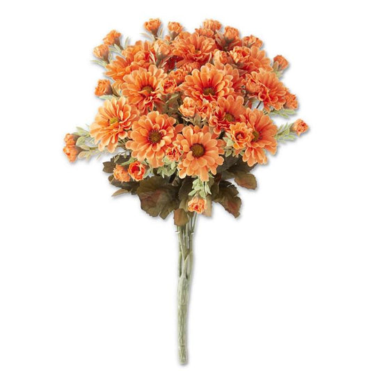 Orange Mum Bush - 15"