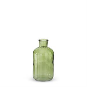 Green Glass Bottle - 6.25"