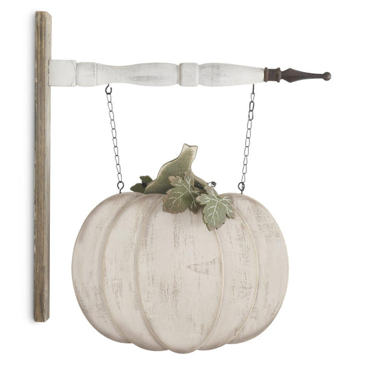 13.25" Whitewashed Wood Pumpkin Arrow Replacement