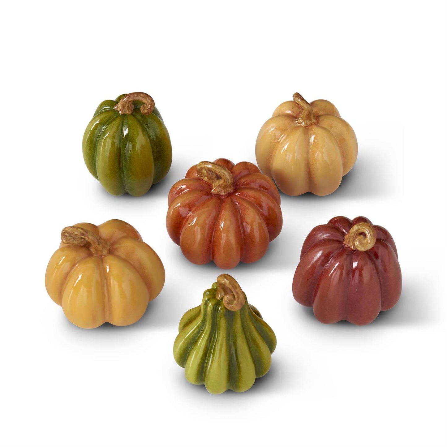 Fall Colored Mini Pumpkins, Assorted Styles