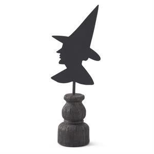 Black Metal Witch Spindle - 9.5"