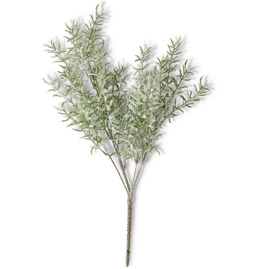 Snowy Rosemary Spray - 16"