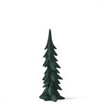 Green Velvet Christmas Tree - 17.5"