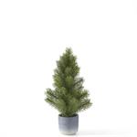 Pine Tree In Gray Ombre Pot - 15"