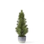 Pine Tree in Gray Ombre Pot - 18.5"