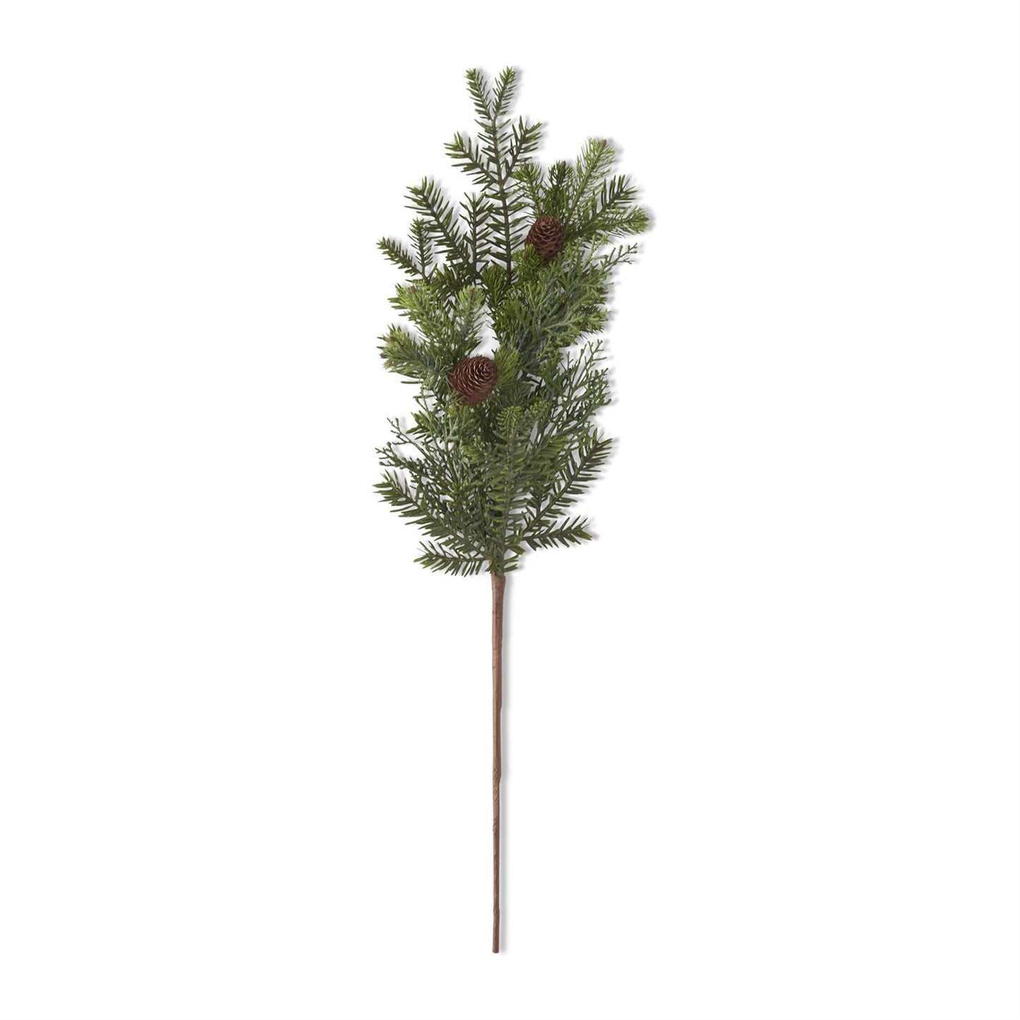 Mixed Pine Real Touch Stem w/Pinecones - 30"