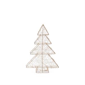 LED Silver Christmas Tree - Electric, 24"