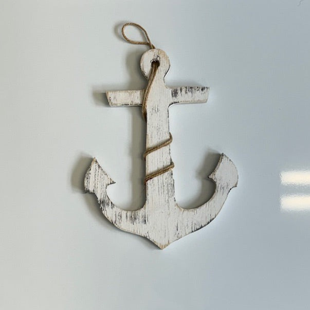 Wood Anchor - White