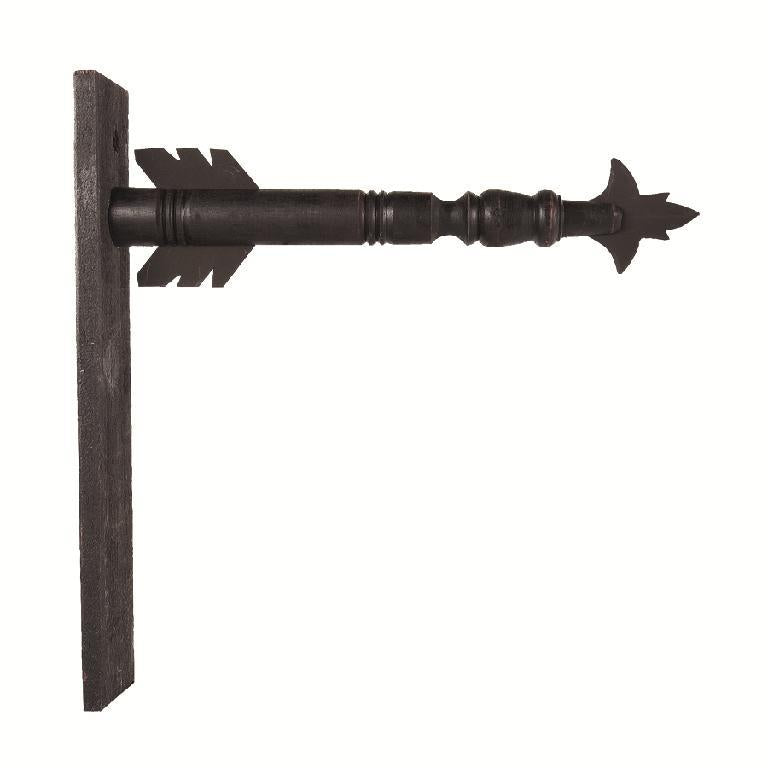 Black Wood Arrow Holder, 17.5"