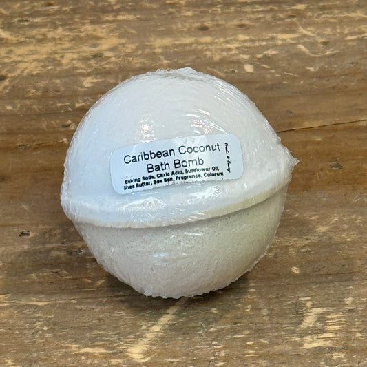 Bath Bomb - Caribbean Coconut