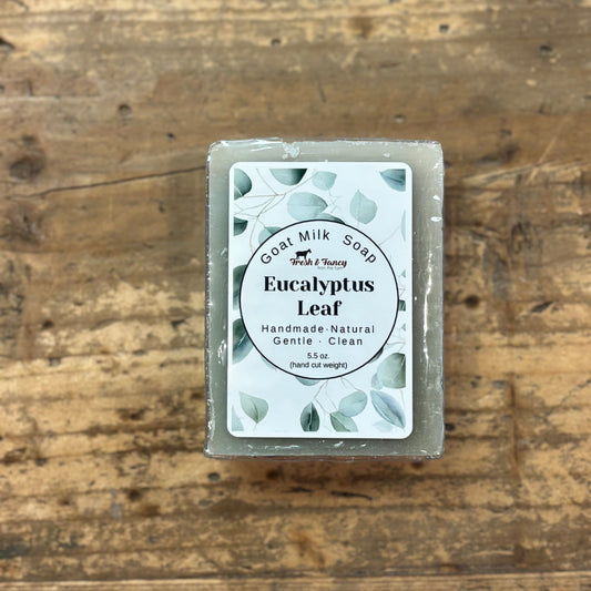 Goat Milk Bar Soap - Eucalyptus Leaf, 5.5oz