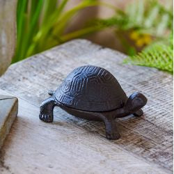 Cast Iron Turtle Hide A Key