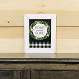 Home Sweet Home Lemon Framed Print