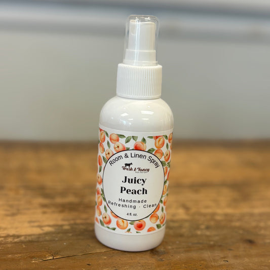 Room & Linen Spray - Juicy Peach, 4oz