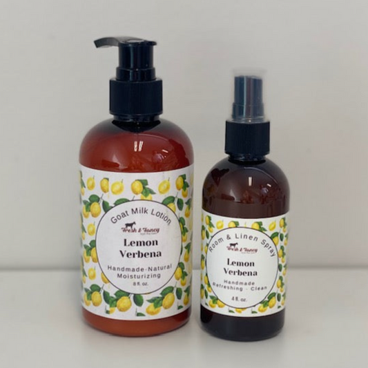 Goat Milk Lotion, Lemon Verbena, 8oz