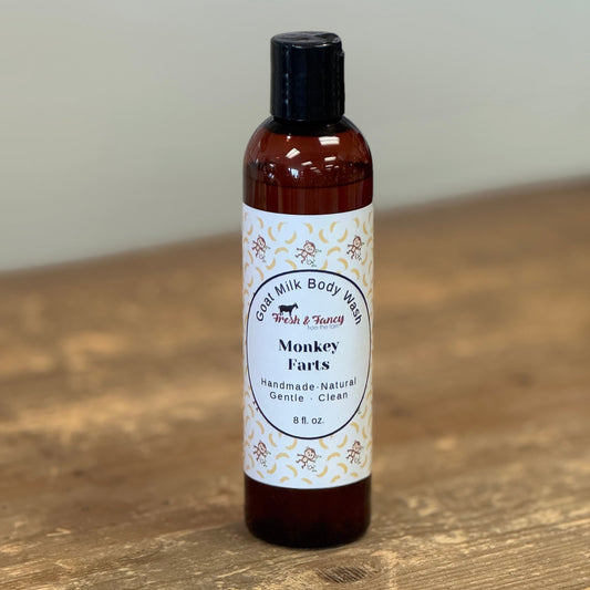 Goat Milk Body Wash - Monkey Farts - 8oz
