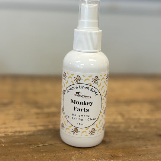 Room and Linen Spray - Monkey Farts - 4oz