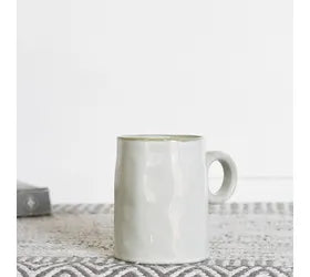 Ceramic Mug - White, 4.2"
