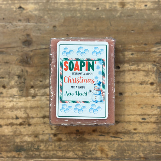 Goat Milk Bar Soap - Soapin You Have A Merry Christmas