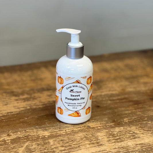 Goat Milk Lotion - Sweet Pumpkin Pie, 8 fl oz