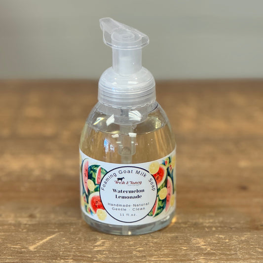 Foaming Goat Milk Soap - Watermelon Lemonade, 11oz