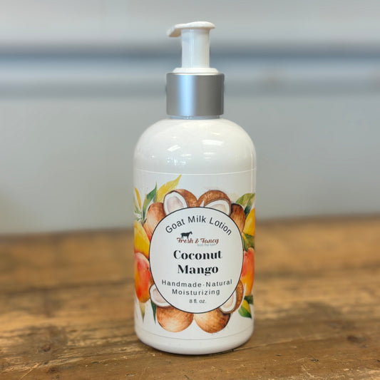 Goat Milk Lotion - Coconut Mango, 8 Fl oz