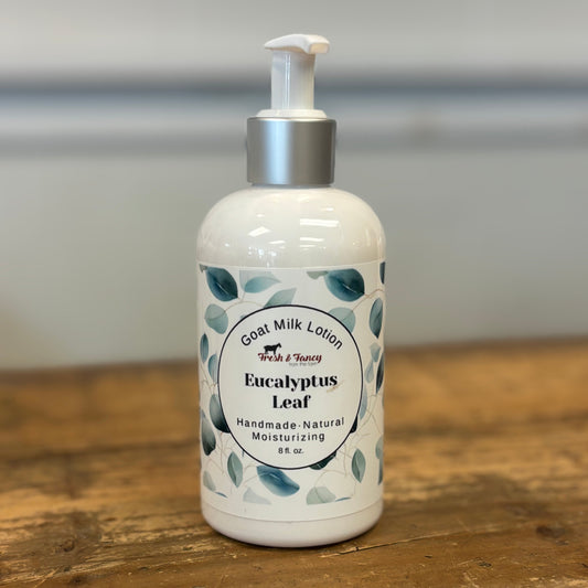 Goat Milk Lotion - Eucalyptus Leaf, 8 fl oz